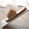Ретро-модные женские дышащие соломенные тапочки