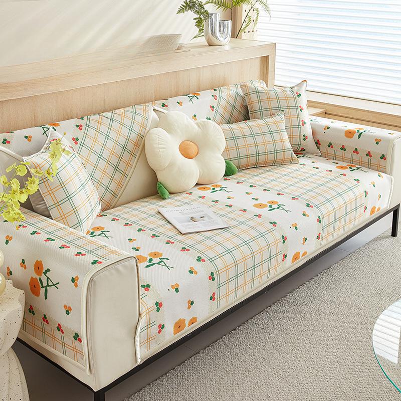 Подушка для дивана Ins Style High Sense Anti-Slip Summer Sleeping Mat Подушка Чехол для дивана Ткань