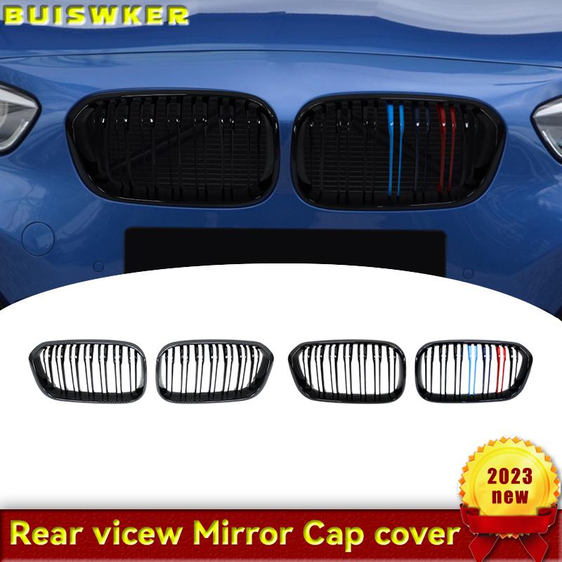 Car Front Bumper Grilles Kidney Racing Grill For BMW 1 Series F20 F21 LCI 120i 2015 2016 2017 2018Double Slat Replacement Grille
