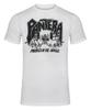 Белая двусторонняя футболка унисекс Pantera Heavy Metal Rules Tour 1985 года