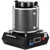 Gold Melting Furnace, 1350W, 1150 Max Temperature, Digital Electric Melting Furnace Machine, with 3 kg Ceramic Crucible, for Casting Refining Precious