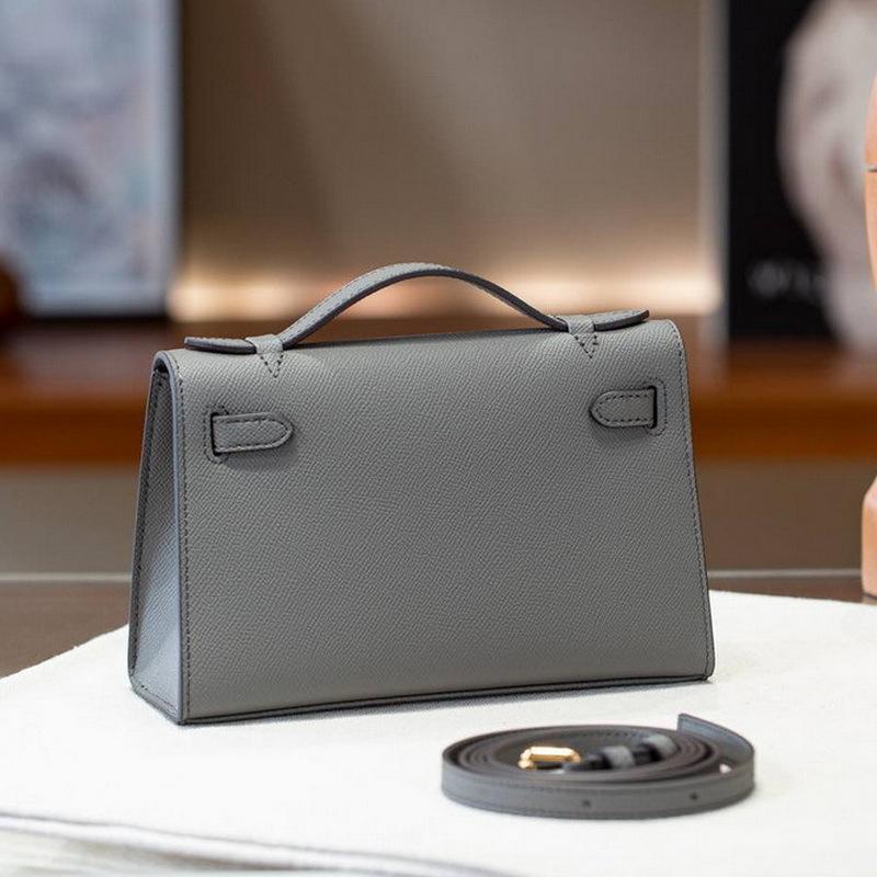 Сумка Женская 2026 Новая Узор Пальмы Коровья Кожа 22см Мини Поколение Kai-Li Модная Портативная Натуральная Кожа Женская Сумка