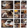 Coffee Cup Poster Decoration Nordic Prints Coffee Bean Canvas Painting Wall Art Picture for Living Room Cafe Store Home Restaurant Kitchen