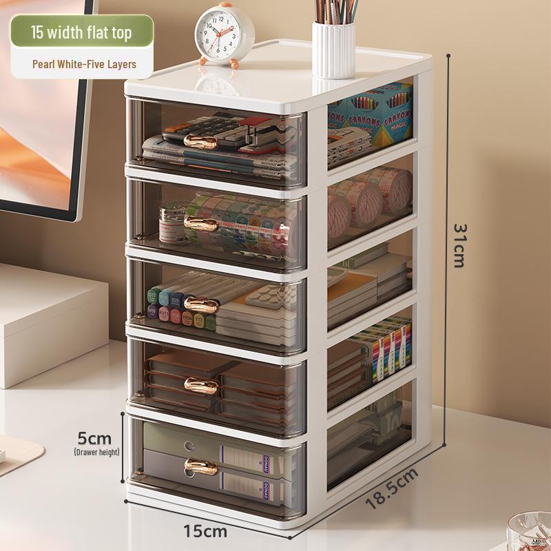 Пластиковый настольный органайзер для канцелярских принадлежностей и косметики