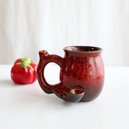 Керамическая кружка с уникальной глазурью Yousheng, чашка в форме кофейника Wake and Bake с эргономичной ручкой, оригинальные подарки для любителей кофе, пекарей