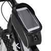 Nylon Black Water Sprinkling Resistant Touching Screen Bike Bag Mobile Phone Bicycle Cycling Packet Equipment