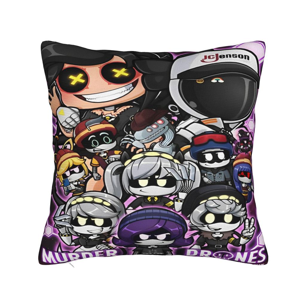 New Style Sofa Murder Drones Decoration Pillowcase Stuff Cool Uzi Doorman Pillow Cover Zippered Multiple Sizes