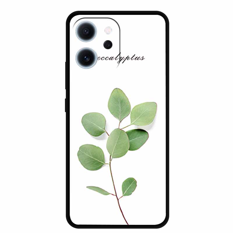 Cartoon Phone Case For Oppo Reno15 F Soft TPU Silicone Protector Relief Flower Emboss 3D Cover Funda Reno15F 15F Bumper Shield
