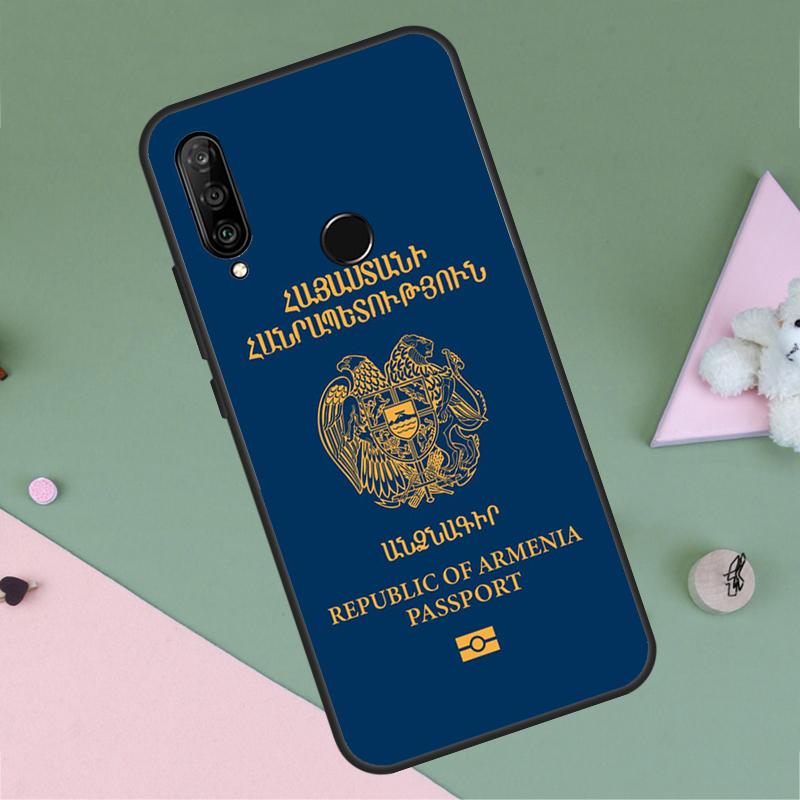 Armenia Armenian Flag For Huawei P20 P40 Lite P60 P30 Pro Nova 5T 9 10 SE 12s 12i 11i Y90 Y70 Y60 Y61 Y72 Y91 Case
