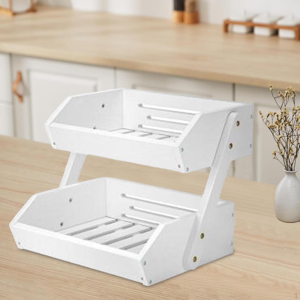 Бамбуковая корзина для фруктов, хлеба, кухонный органайзер для овощей