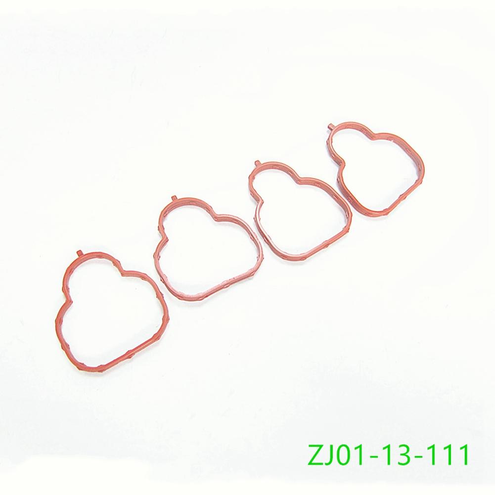 XXR-Car Engine Intake Manifold Gasket Seal ZJ01-13-111 For Mazda 3 2004-2012 BK BL 1.6 Mazda 2 2007-2011 De 1.3 1.5 4 Pieces