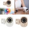 Powerful Desk Fan Belt Fan USB Rechargeable Cooling Fan Portable Waist Clip Fan Camping Riding