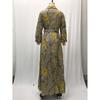 Women's Summer Casual Elegant Vintage Printed Long Dresses