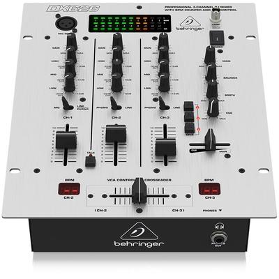 DJ-микшер 3-канальный счетчик BPM PRO MIXER DX626