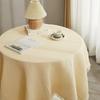 Белая французская скатерть легкая роскошь хлопок лен круглая прямоугольная скатерть для прилавка чайного столика тканевое искусство свадебное украшение на день рождения