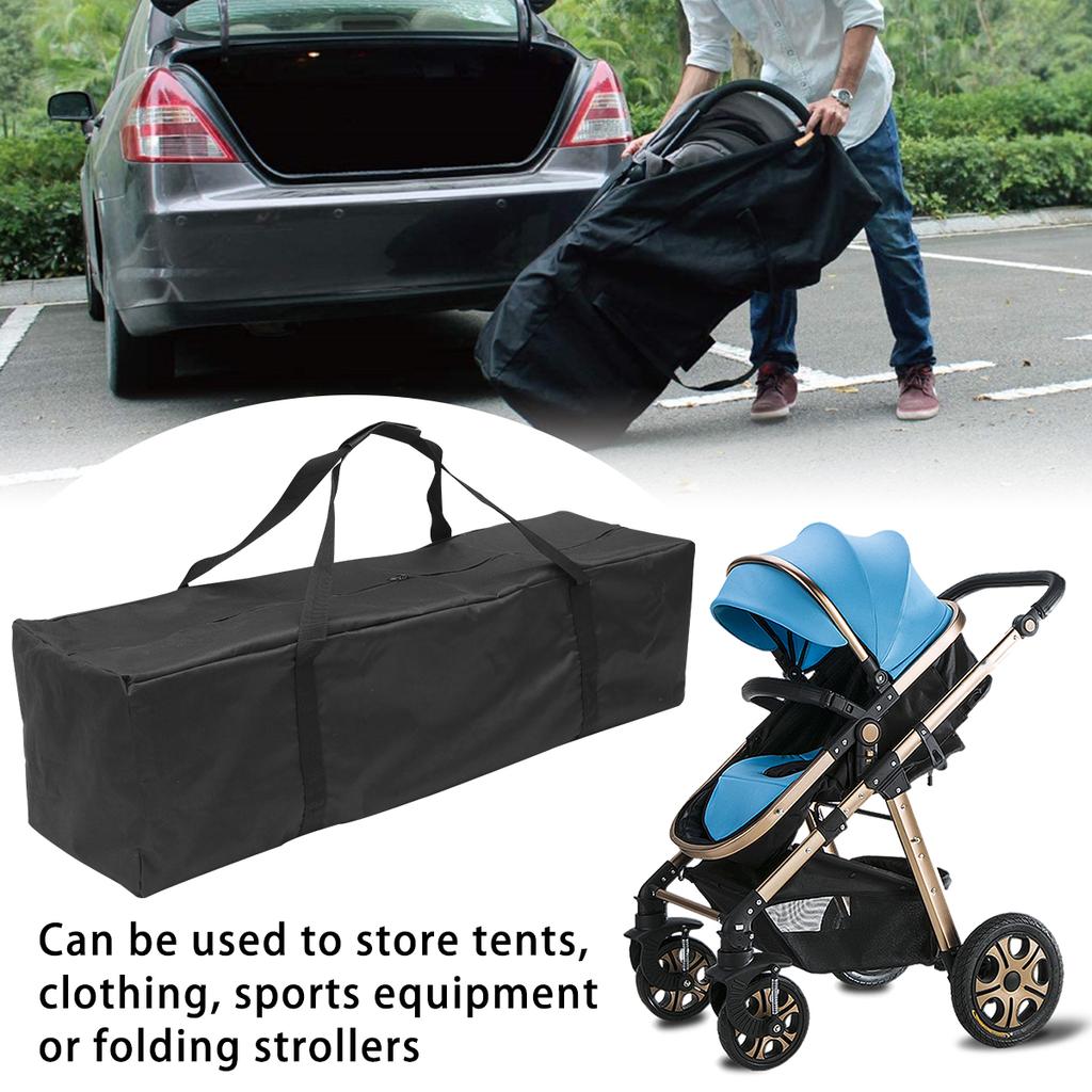 45" Сумка для хранения на молнии Очень большая дорожная сумка для спортивного инвентаря, хранения рождественского декора, багажная сумка с ручкой