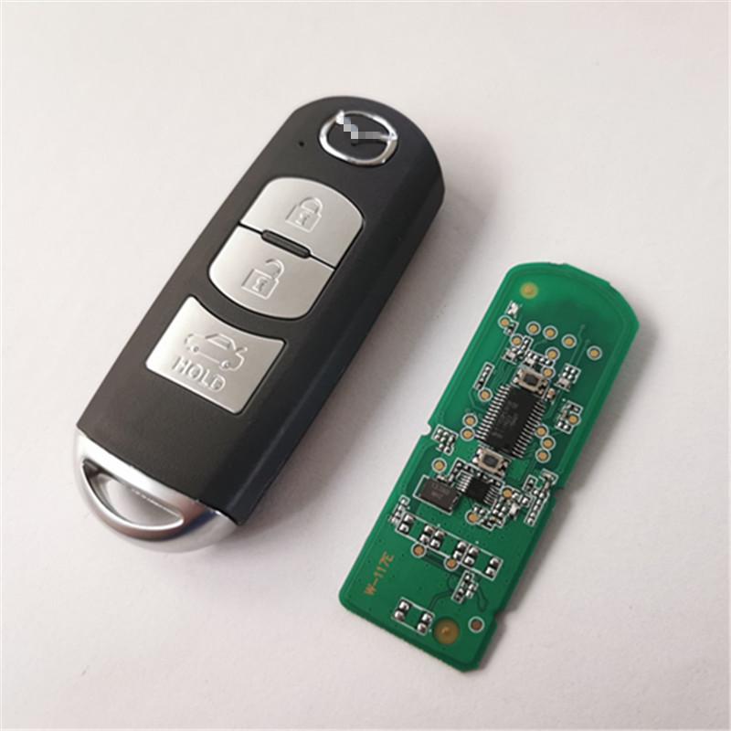 Обновление корпуса смарт-ключа для Mazda Atenza, CX-5, CX-4, Axela