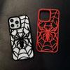 2025 Cool 3D Spider Hollow Dissipate Heat Phone Case For iPhone16 15 14 13 12 11 Pro Max Plus Shockproof Soft Silicone Cover