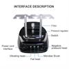 NEW 6 In 1 Ultrasonic 80K Cavitation Radio Frequency RF Face Lifting Weight Loss Slimming Machine Vibration Vacuum Body Massager