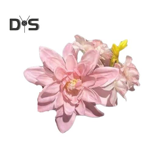 Имитация цветка заколка для волос гавайский цветочный декор боковая заколка для волос пляж отпуск фотография женские аксессуары для волос