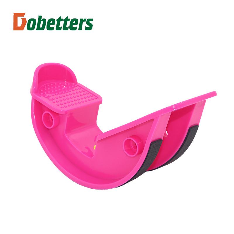 Доска для фитнес-растяжки с наклонной педалью и массажем стоп