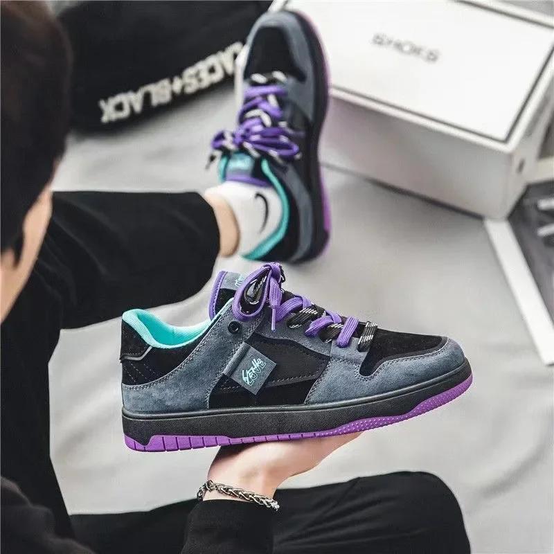 Модные новые модные мужские кроссовки дышащая мужская повседневная обувь качественные кроссовки Casuak мужские удобные нескользящие мужские туфли на плоской подошве Zapatillas Hombre