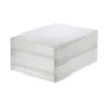 MUJI Пластиковый контейнер для хранения мелких предметов с 2 ящиками 83831974,