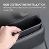 For Honda N-BOX JF5 JF6 Car Center Console Lower Layer Storage Box Tray TPE Organizer Interior Accessories Tidying Black