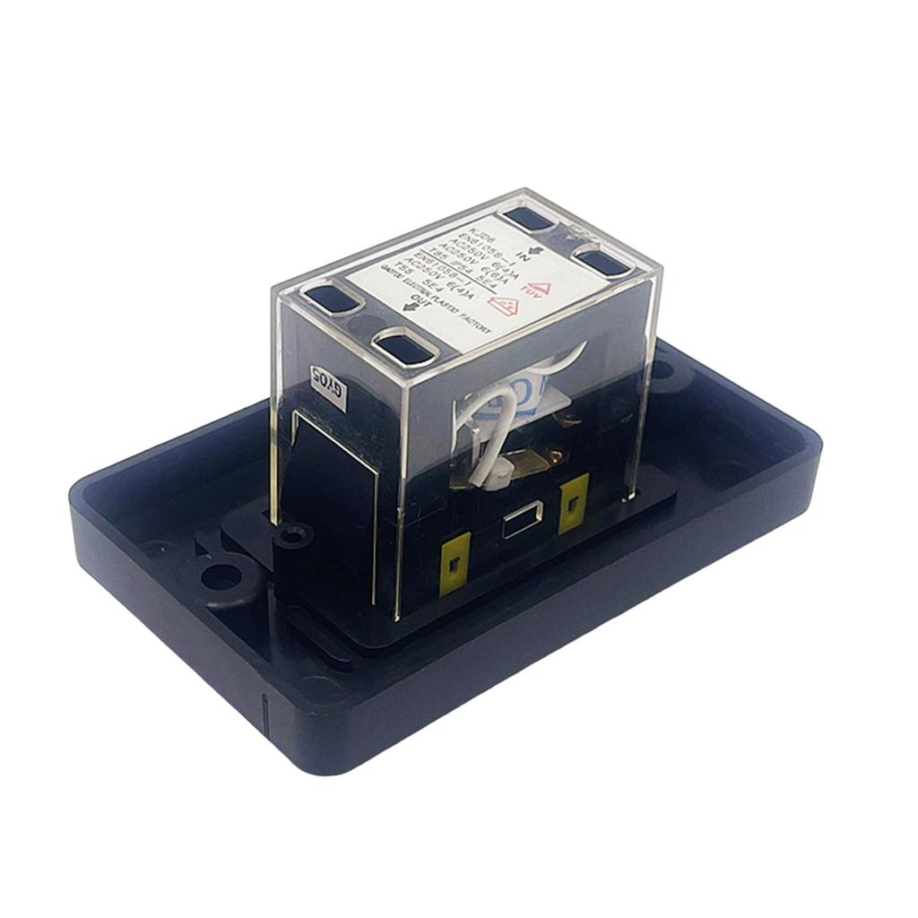 Waterproof Electromagnetic Switches Convenient 2 Button Momentary Switches AC250V 6A Essential Waterproof Switches