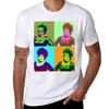 Custom Pop Art Portrait Tshirt Odor Resistant Short Sleeve Top