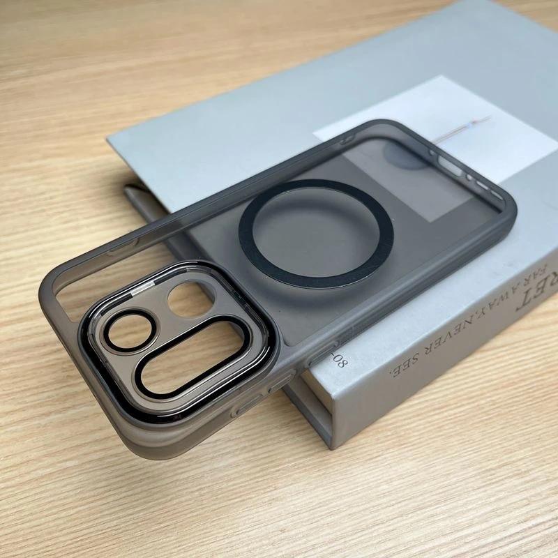 Для OnePlus 15 Защитная пленка для линз Чехол для беспроводной зарядки Для 1+15 5G One Plus 15 Мягкий силиконовый Ударопрочный Прозрачный чехол Бампер