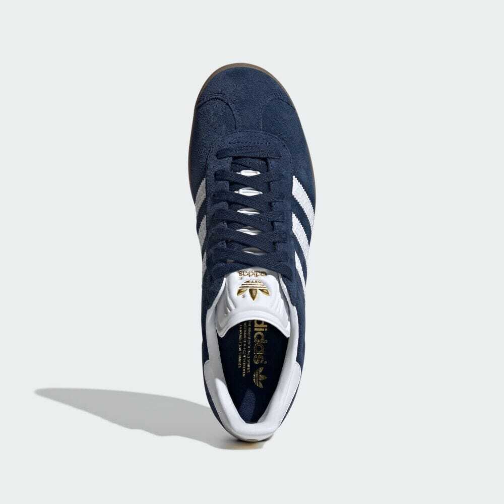JH6197 adidas Originals Gazelle Ночной индиго Белый с gum (Мужской)