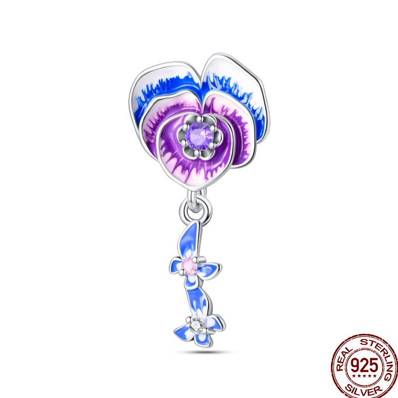 Медные пружинные бусины-подвески серии «Насекомые-бабочки», подарок, подходят для оригинального браслета 3 мм, сделай сам, на день рождения