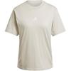 adidas SS25 Обычная футболка Женская Серая JE1237