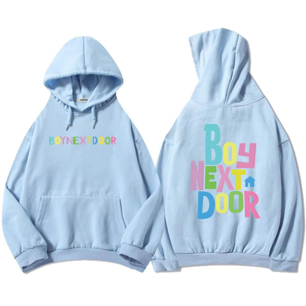 BOYNEXTDOOR Band Hoodies Sudaderas Мужская/Женская Одежда Длинный