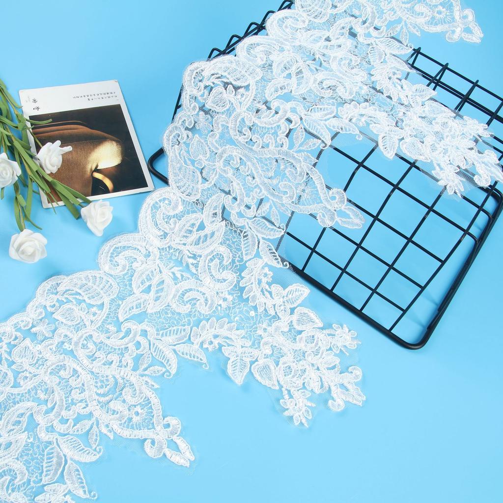 Width 24Cm Car Bone Lace Lace Sequined Lace Lace Accessories Underwear Clothing Diy Lace Accessories