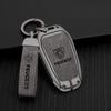 Car Sticker 2025 Hot Car Zinc Alloy Leather Smart Key Case Shell Cover Protector Fob for Peugeot 308 408 508 2008 3008 4008 5008
