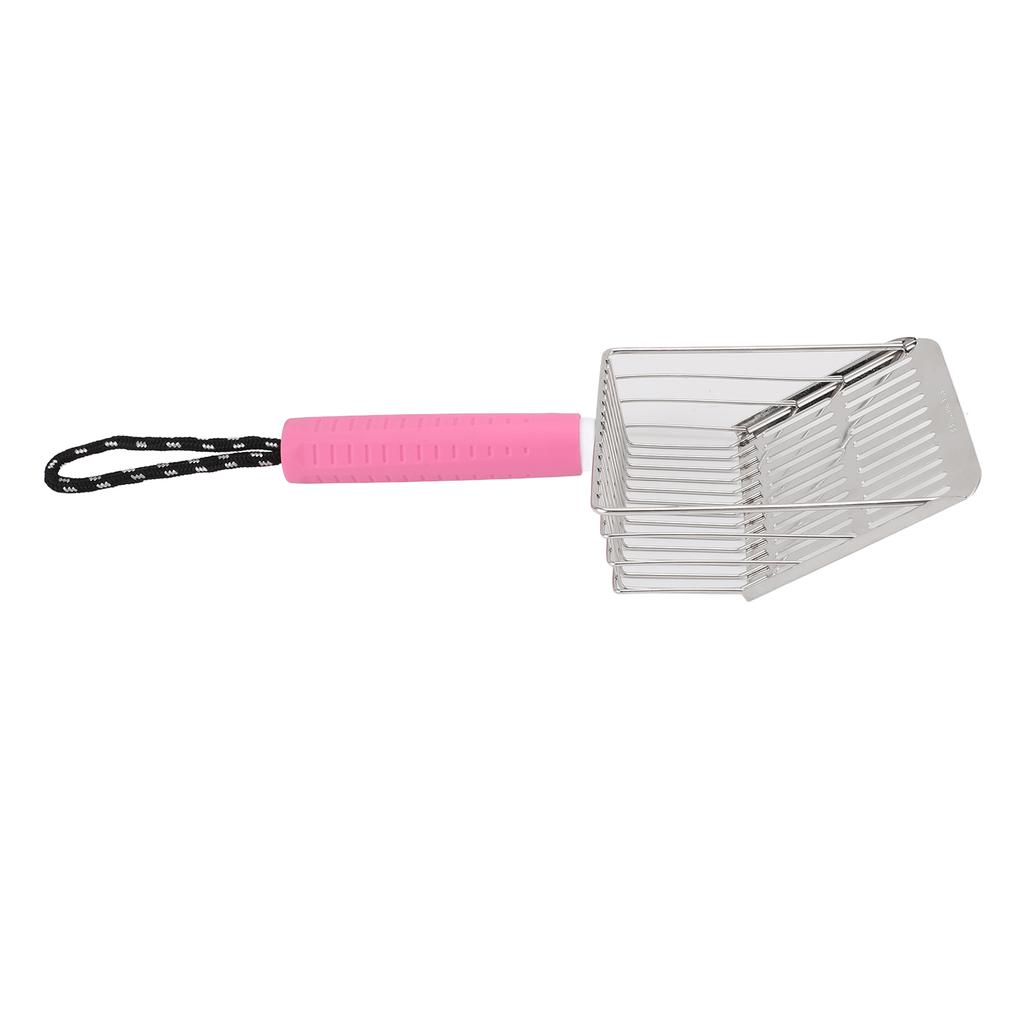 Cat Litter Scoop Detachable Handle Cat Litter Shovel Easy To Clean Stainless Steel Poop Scooper for Litter Box