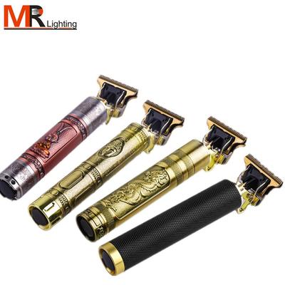 2024 Электрический триммер «Помпадур» и гравировальные ножницы – Мужская ретро машинка для стрижки волос для самообслуживания