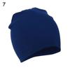 Хлопковая однотонная уличная лыжная детская мешковатая шапка, детский головной убор, вязаные шапки, зимние теплые шапочки