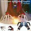 Хэллоуин Шарнирные пальцы 3D Шарнирные расширения пальцев Косплей Гибкое управление