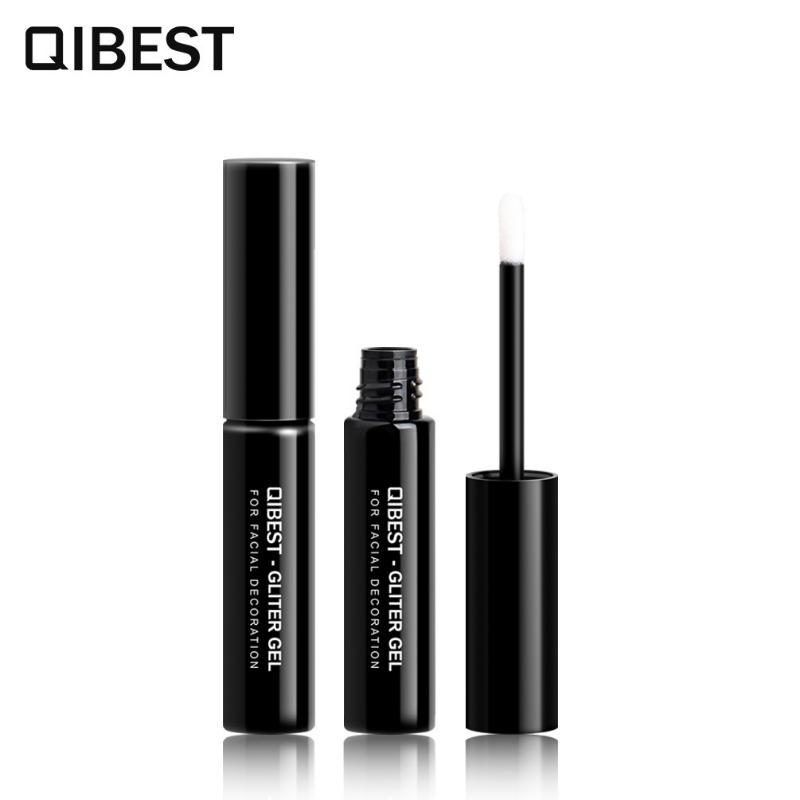 QIBEST Color Cosmetics High Glitter Gold Onion Powder Glue Natural Eye Shadow Nail Gold Onion Glue Quick Drying