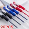 2/5/10/20 Pcs Student Gel Pen Office Stationery School Supplies Smooth Writ Black Blue Red Ink 0.5mm
