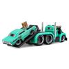 Масштаб Maisto Muscle Machines Muscle Transporter Литая модель автомобиля MACK Платформа 1968 Dodge Dart HEMI Gasser Зеленый 1/64 (1953 B-61 / - 11542)