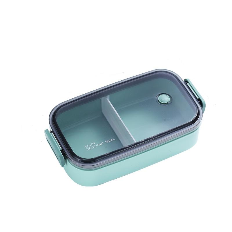 Ланч-бокс из нержавеющей стали для взрослых, детей, школы, офиса, 1/2 слоя, переносные контейнеры для хранения продуктов питания, пригодные для использования в микроволновой печи