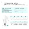 8PCS LED Light Bulbs 220V 3W 6W 9W 12W 15W 20W E27 E14 B22 Base Low Watt Light Bulbs,Nightstand Light Bulb, Table Lamp Bulb