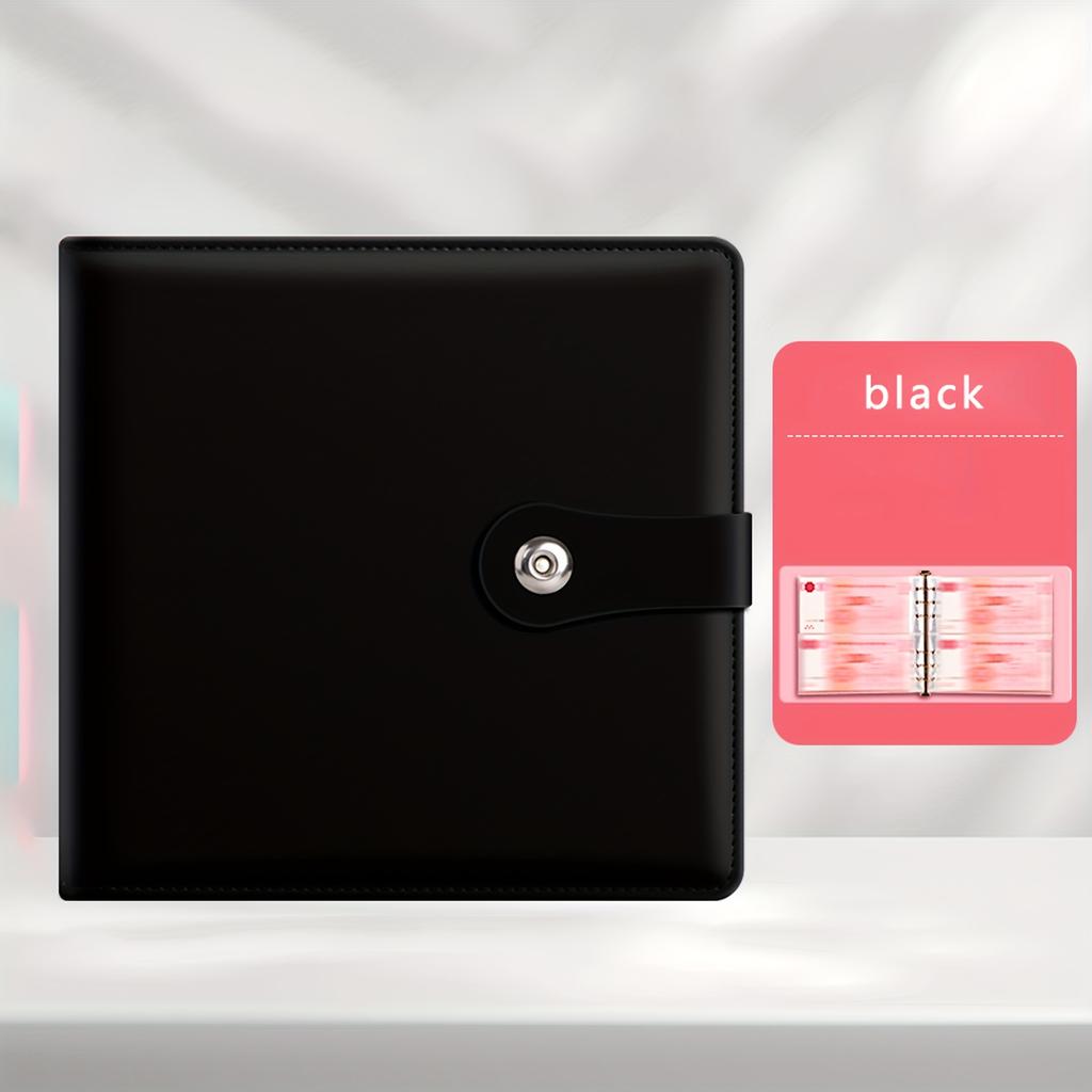 Сберегательная тетрадь большой вместимости, вмещающая 200 банкнот, сумка для группировки бюджета, челлендж по накоплению денег, сумка для группировки денег