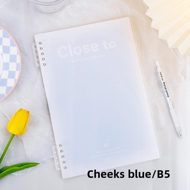 Блокнот с отрывными листами INS Gradient Blush формата A5/B5: Простая, универсальная тетрадь для студентов