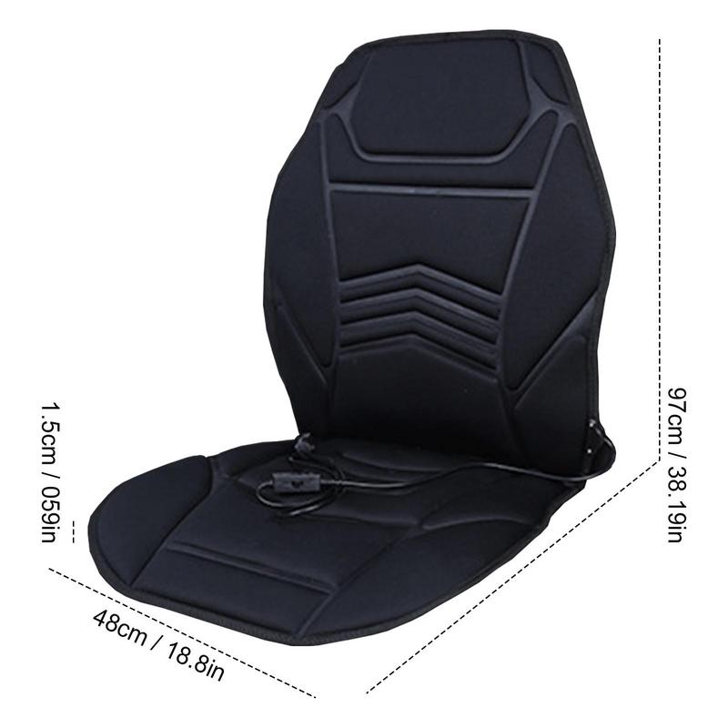 12 В Универсальный Подогрев Подушки Сиденья Автомобиля Подогрев Сиденья Автомобиля Со Спиной Зимняя Подушка Сиденья Для Путешествий Для Зимнего Подогрева Сиденья Автомобиля