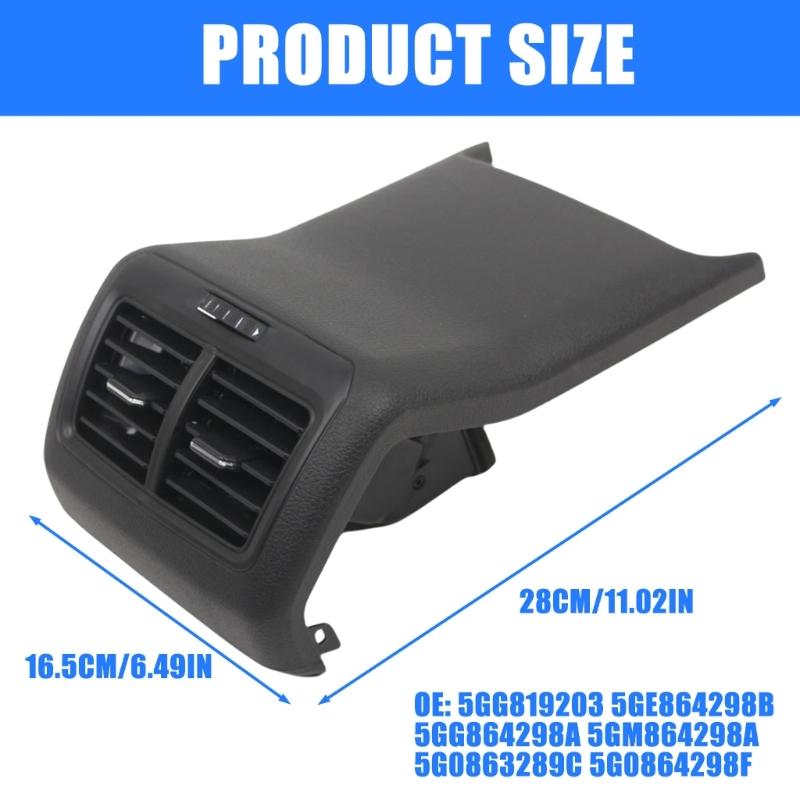 5GG819203 Выход кондиционера подлокотника задний для MK7 MK7.5 13-20 Автоаксессуары Замена Центрального подлокотника Вентиляционное отверстие